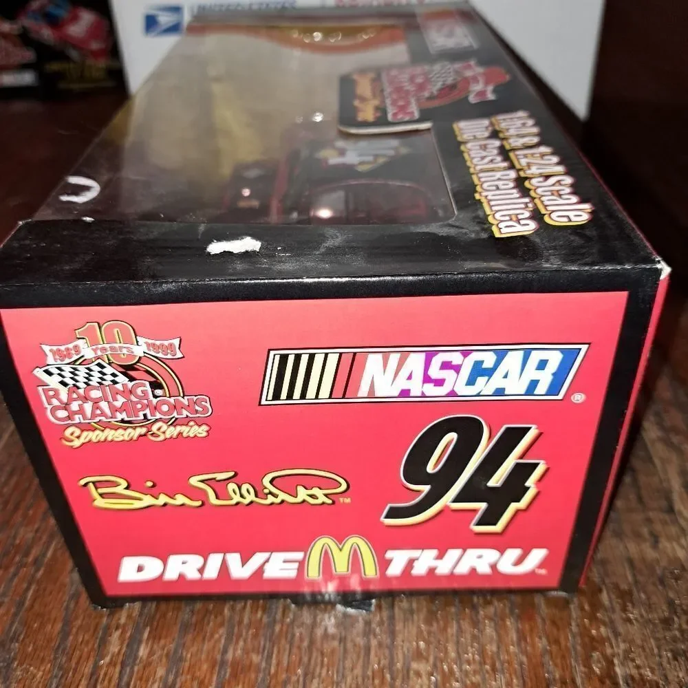 Vintage 99 Racing Champions Set Bill Elliott McDonalds Die Cast Nascar Race Cars